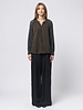 Raquel Allegra Poet Blouse Kale