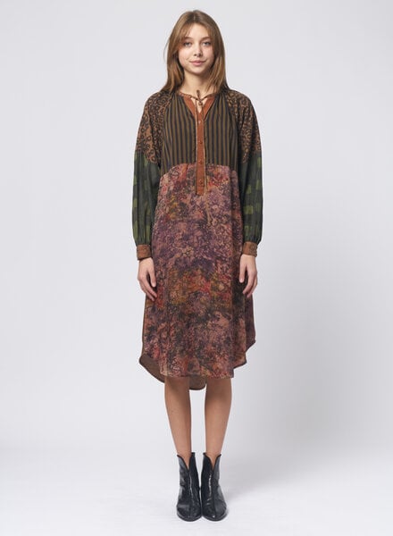 Raquel Allegra Poet Dress Honey