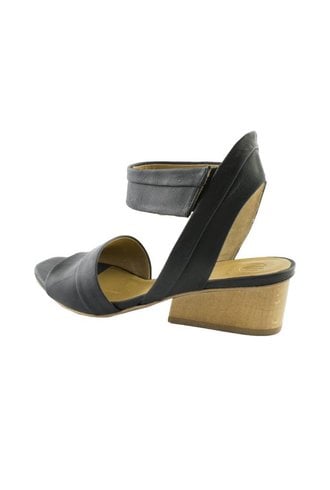 Coclico Outside Ankle Strap Sandal Kent Black