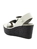 Coclico Rues Colorblock Wedge Castoro White