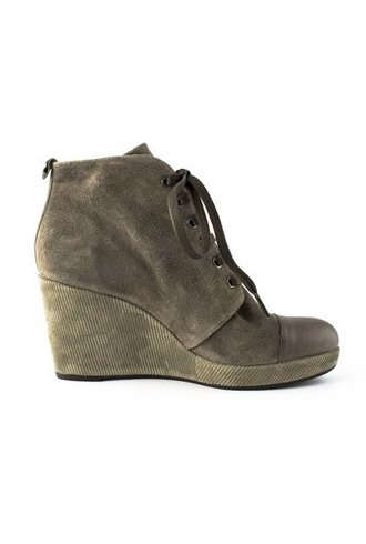 Coclico Henri Lace Up Wedge Bootie