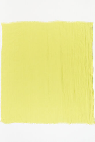 Destin Panli Linen Blue Scarf Yellow