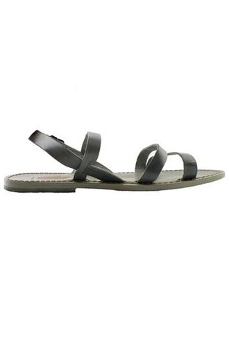 Local Kaja Leather Sandals Grey