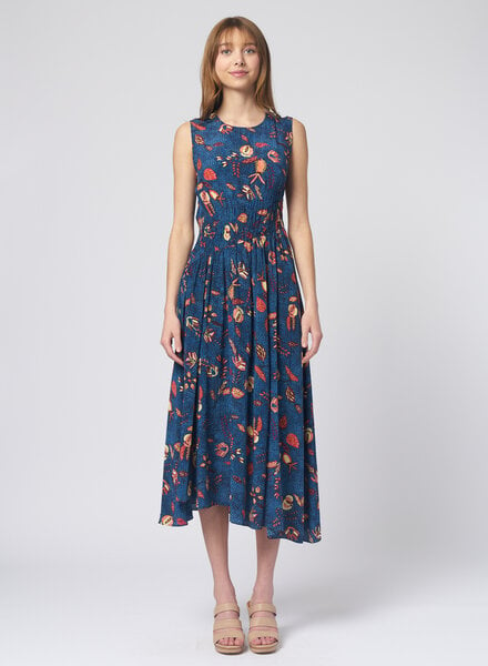 Boden Dress Brick Red - Alhambra  Women's Clothing Boutique, Seattle