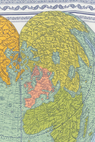 Inouitoosh Square Mappemonde White