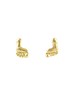 Victoria Cunningham 14k Gold Foot Earrings