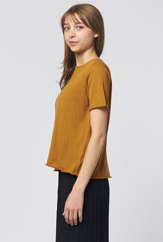 MJW. Knit Tee Ginger