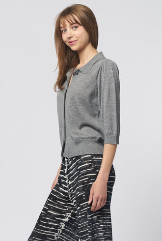 MJW. Cashmere Sweater Grey