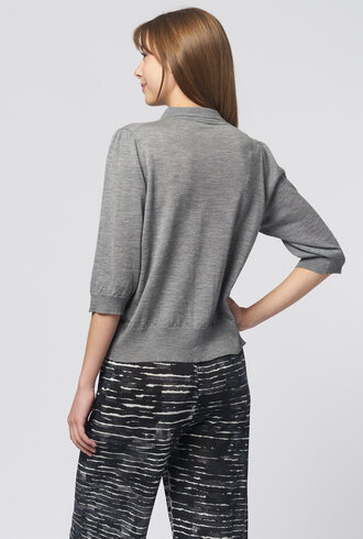 MJW. Cashmere Sweater Grey