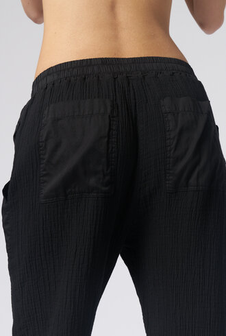 Raquel Allegra Cameroon Pant Black