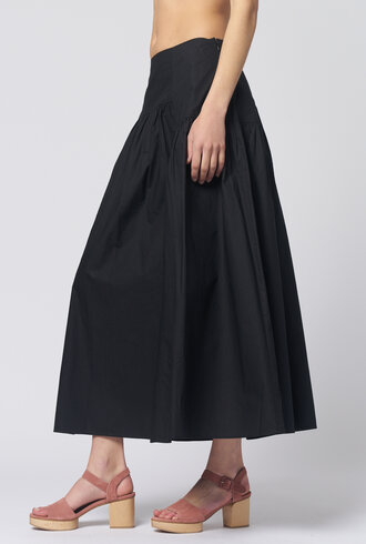 Apiece Apart Nora Maxi Skirt Black