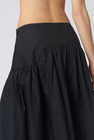 Apiece Apart Nora Maxi Skirt Black