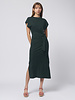 Apiece Apart Vanina Cinched Waist Dress Nori