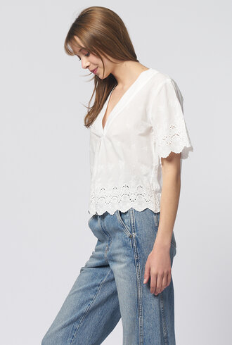 Trovata Neve Shirt Broderie Anglaise