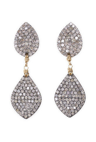 Dana Kellin Fine Diamond Teardrop Post Earrings