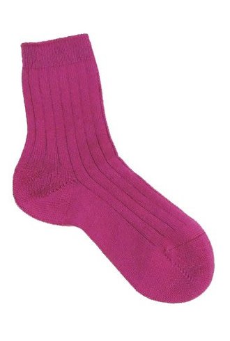 Pantherella Tabitha Cashmere Socks Damson