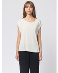 Raquel Allegra Homage Shred Tee Dirty White