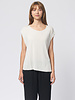 Raquel Allegra Homage Shred Tee Dirty White