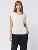 Raquel Allegra Homage Shred Tee Dirty White