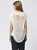 Raquel Allegra Homage Shred Tee Dirty White