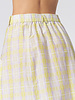Raquel Allegra Franklin Skirt Sun Plaid