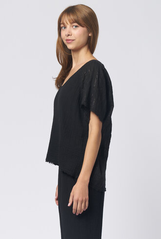 Raquel Allegra Doheny Top Black