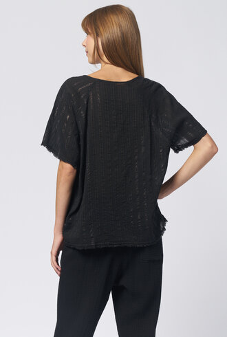Raquel Allegra Doheny Top Black