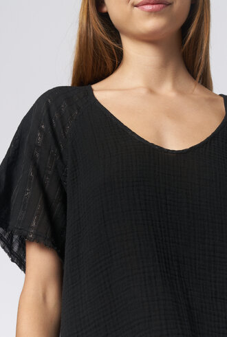 Raquel Allegra Doheny Top Black