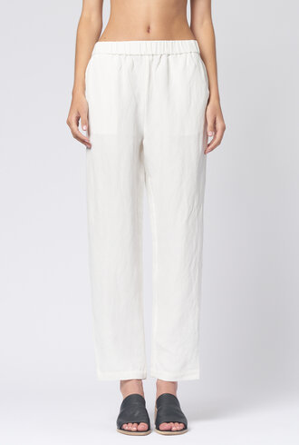 Raquel Allegra Fez Pant Washed White