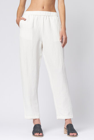 Raquel Allegra Fez Pant Washed White