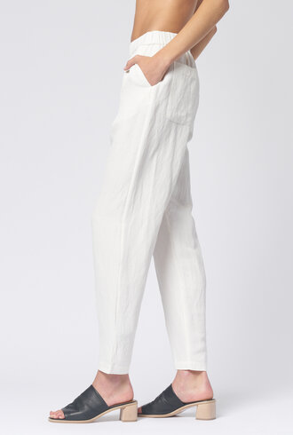 Raquel Allegra Fez Pant Washed White
