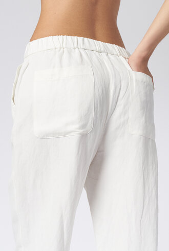 Raquel Allegra Fez Pant Washed White