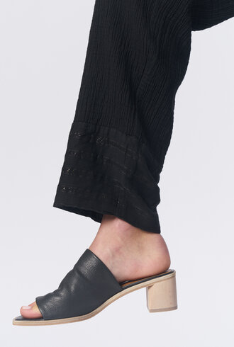 Raquel Allegra Gauze Pants  Black
