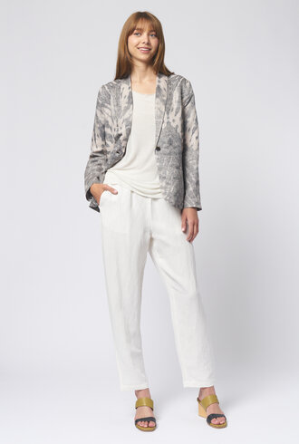 Raquel Allegra Fez Pant Washed White