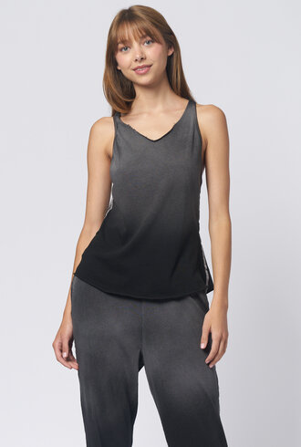 Raquel Allegra Beverly Tank Black