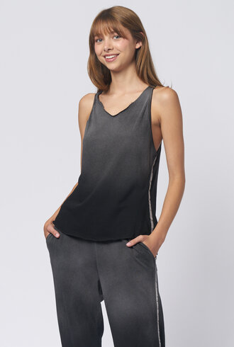 Raquel Allegra Beverly Tank Black