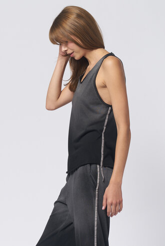 Raquel Allegra Beverly Tank Black