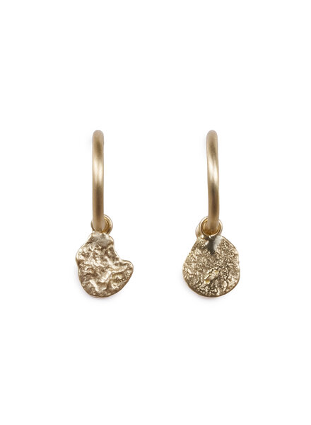 Sarah McGuire Kelp Charm Hoops