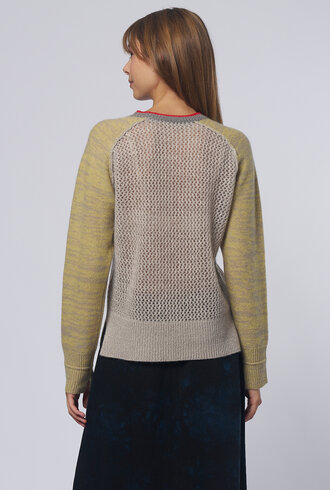 Raquel Allegra Lilith Sweater Concrete