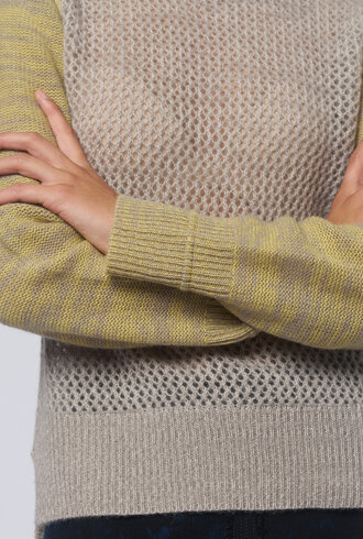 Raquel Allegra Lilith Sweater Concrete