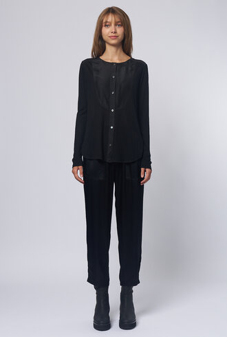 Raquel Allegra Elia Top Black