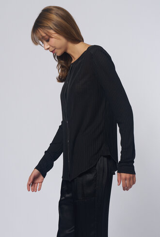 Raquel Allegra Elia Top Black