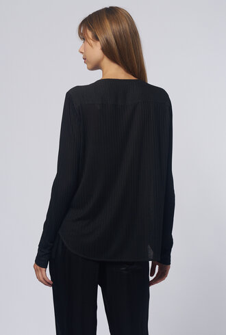 Raquel Allegra Elia Top Black