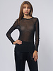 Raquel Allegra Liza Tee Black