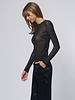Raquel Allegra Liza Tee Black