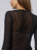 Raquel Allegra Liza Tee Black