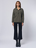 Apiece Apart Kava Button Up Popover Stripe Black