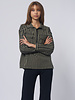 Apiece Apart Kava Button Up Popover Stripe Black