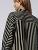 Apiece Apart Kava Button Up Popover Stripe Black