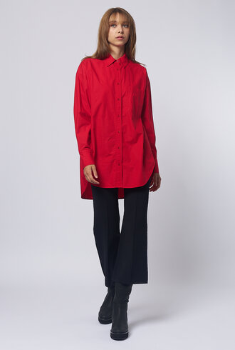 Apiece Apart Oversized Button Down Chili